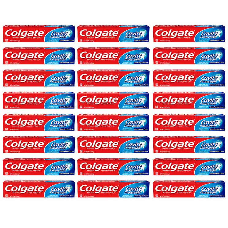 Colgate Cavity Protection with Fluoride Great regular White  8 oz - 24 Pack | Colgate - Pre Order