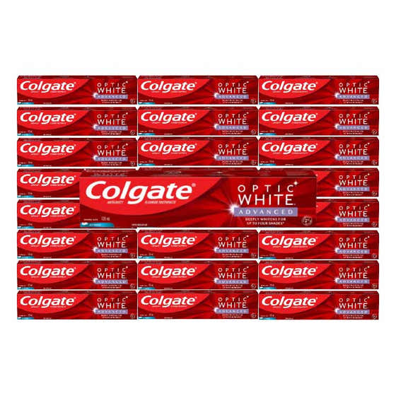Colgate - Optic White Advanced Icy Fresh - 4.45 oz - 24 Pack | Colgate - Colgate
