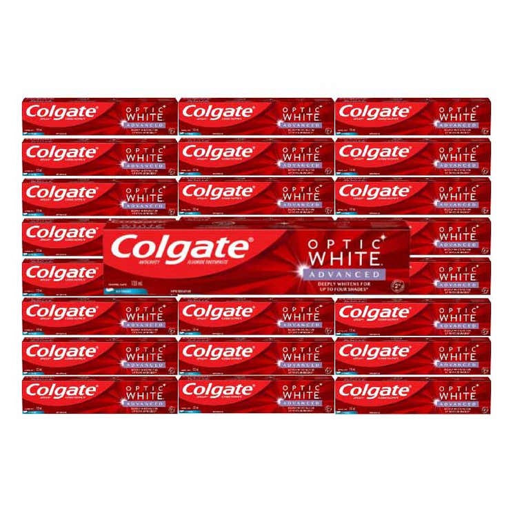 Colgate - Optic White Advanced Icy Fresh - 4.45 oz - 24 Pack | Colgate - Pre Order