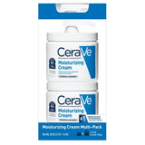 CeraVe - Daily Moisturizing Cream Multi-Pack, 16 Oz + Pump 12 Oz Jar