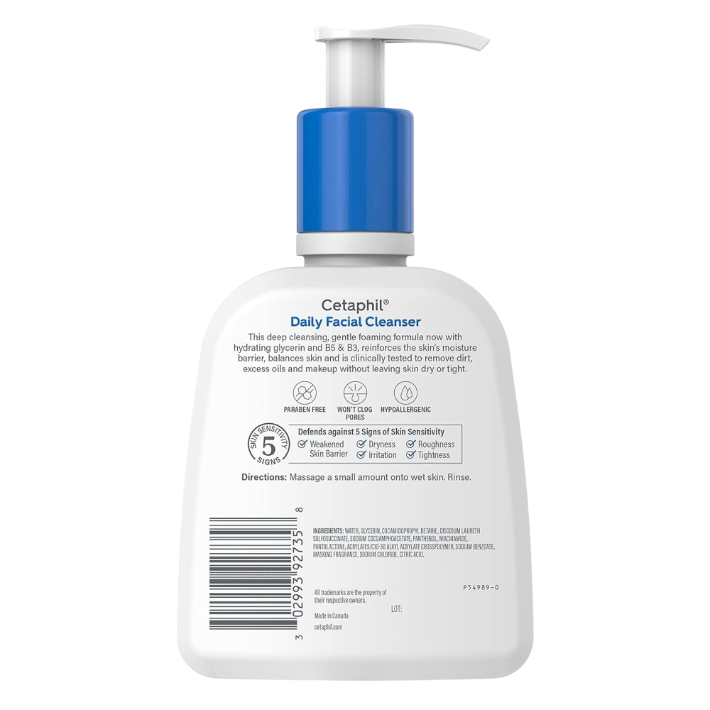 Cetaphil - Daily Facial Cleanser - 8 Oz - 12 Pack