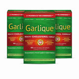 Garlique - Standardized Dietary Supplement Caplets  Tablets 60 Ct - 3 Pack