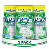 Life Savers Wint-O-Green Breath Mints Bulk Hard Candy, Party Size - 53.95 Oz - 3 Pack