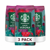 Starbucks - Caffe Verona Ground Coffee, Dark Roast - 40 Oz - 3 Pack