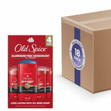 Old Spice - Swagger Aluminum-Free Deodorant for Men - 3 Oz, 4ct - 18 Pack (72 Units Total)