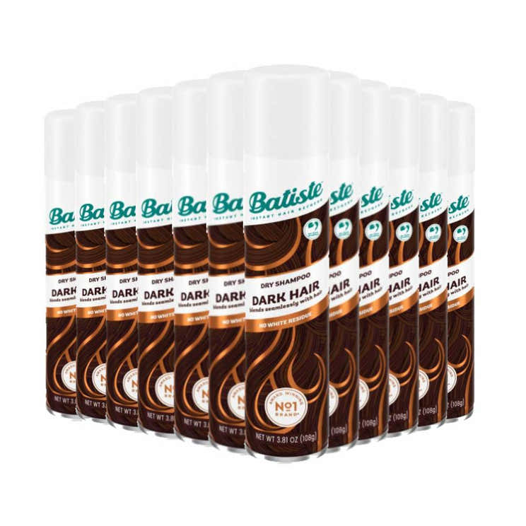 Batiste - Dry Shampoo Dark Hair 3.81 oz  - 12 Pack - Batiste Dry Shampoo Dark Hair 3.81 oz - 12 Pack Contarmarket | Batist...
