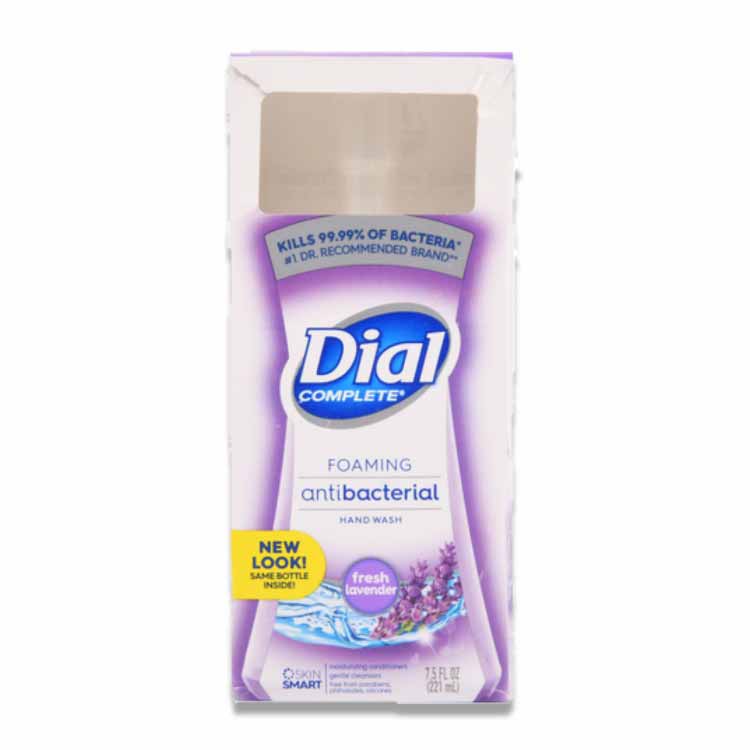 Dial -  Antibacterial Foaming Hand Wash Lavender Scent - 7.5 Oz - 6 Pack