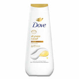 Dove - Body Wash Dryness Relief, Gentle Skin Cleanser, Jojoba Oil - 20 Oz - 3 Pack - OPEN BOX
