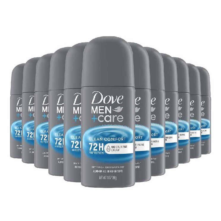 Dove - Men+Care Clean Comfort Antiperspirant &amp; Deodorant Dry Spray - 1 Oz - 24 Pack - Travel Size | Dove - Pre Order