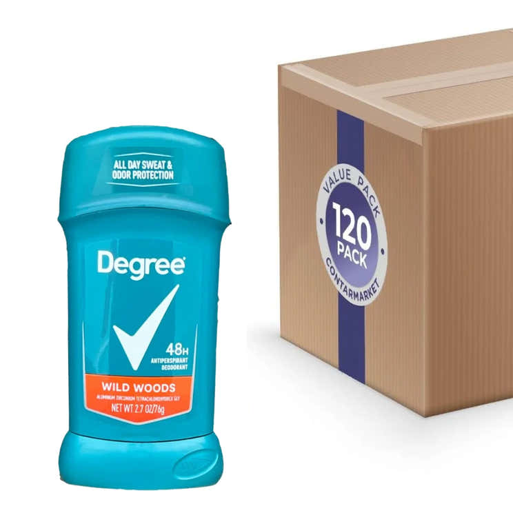 Degree Wild Woods Antiperspirant Deodorant  - 2.7 oz - 120 Pack | Degree - Volume Discount