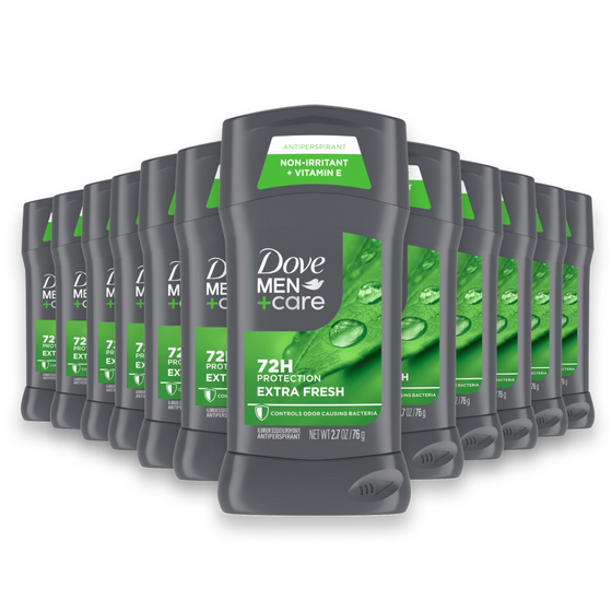 Dove - Men+Care Extra Fresh Antiperspirant Deodorant Stick  2.7 oz - 12 Pack | Dove - All products