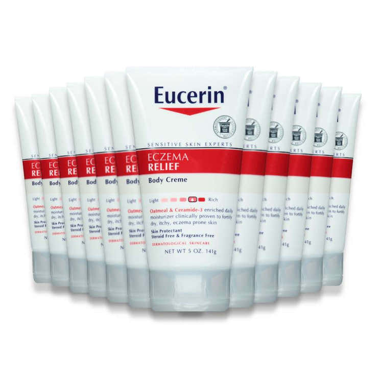 Eucerine Eczema Relief Body Cream 5 Oz - 12 Pack - Eucerin Eczema Relief Cream - 12 Pack Contarmarket | Eucerin - Pre Order