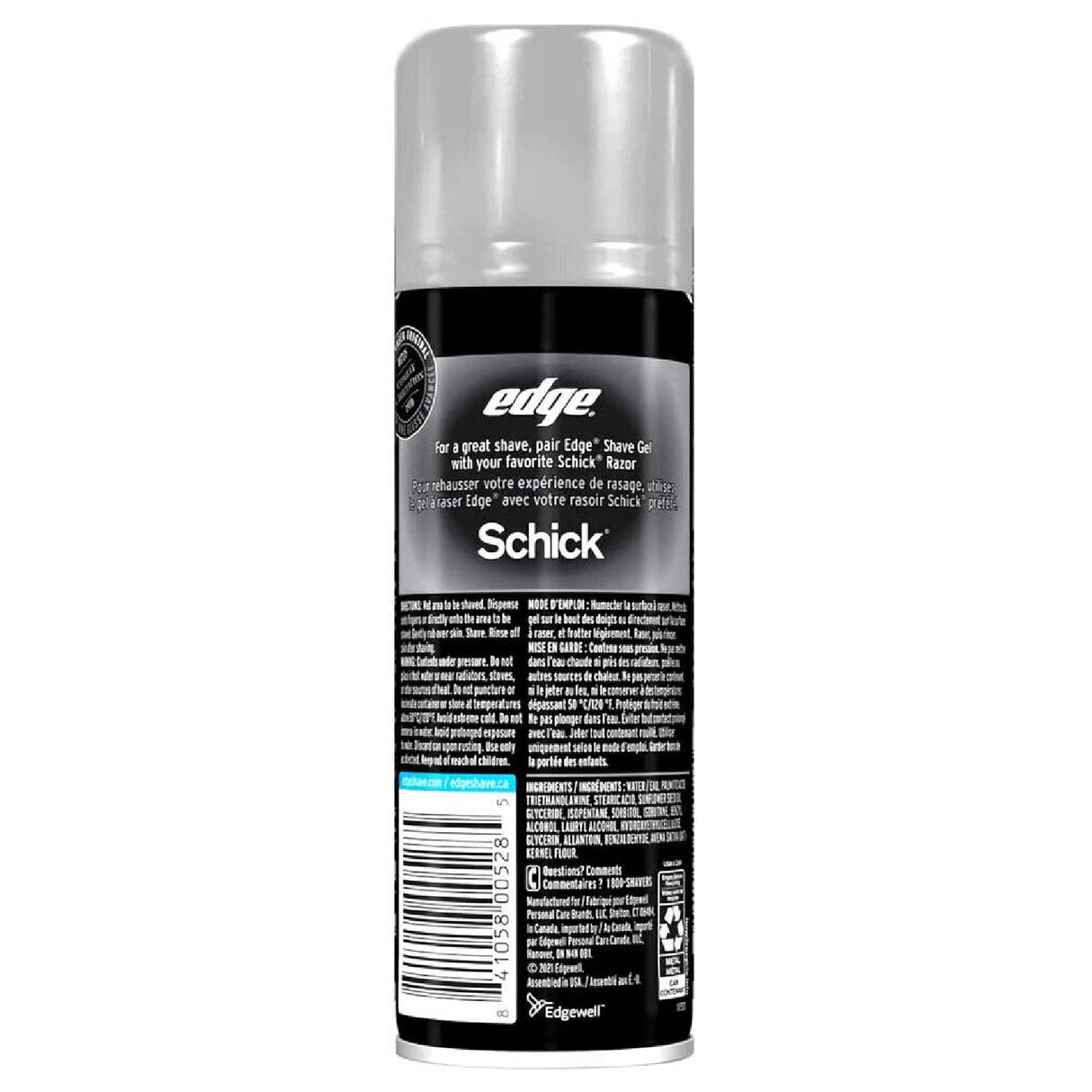 Edge - Ultra Sensitive Skin Unscented Shaving Gel 7 oz - 6 Pack