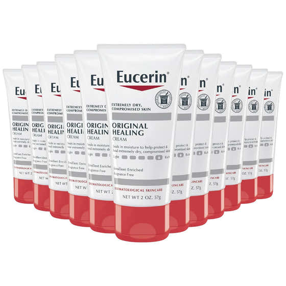 Eucerin Original Healing Rich Creme  2 Oz -24 Pack - Travel Size | Eucerin - Travel Size