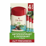 Old Spice - Fiji with Palm Tree, Antiperspirant & Deodorant - 2.6 Oz, 4ct - 18 Pack
