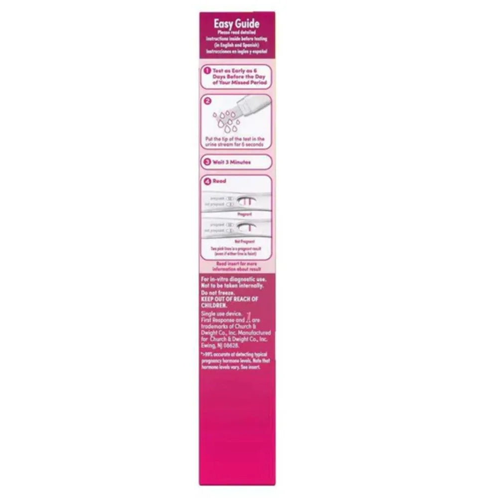 First Response Early Response Pregnancy Test, 2 Count - 12 Pack