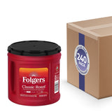 Folgers - Coffee, Classic Roast Ground Coffee - 25.9 Oz - 240 Pack