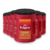 Folgers - 100% Medium Roast Ground Colombian Coffee - 40.3 Oz - 6 Pack