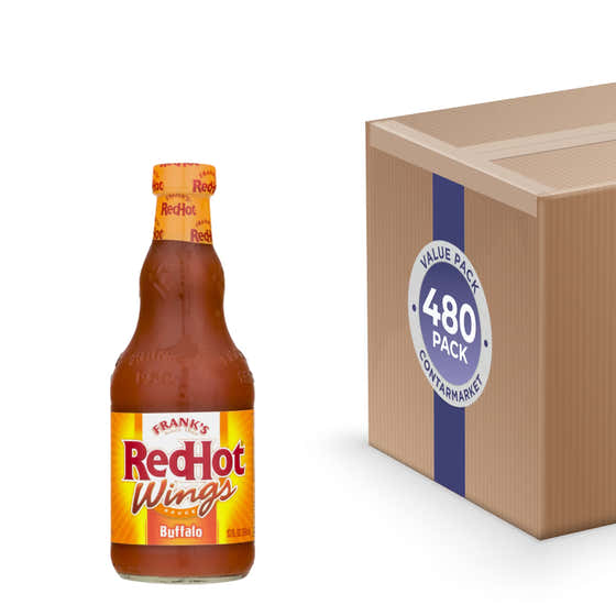 Frank's - RedHot Wings Sauce Buffalo - 12 Oz - 480 Pack | Franks - Franks