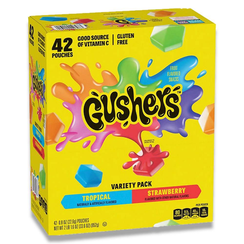 Gusher Super Sour Fruit Flavor 0.8 oz - 42 Pack – Contarmarket