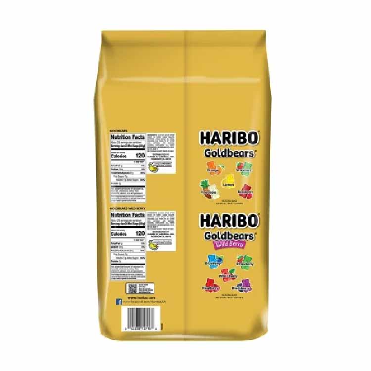 HARIBO Goldbears and Wildberry Goldbears Minis, 0.4 oz., 150 ct.