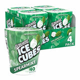 Ice Breakers Gum, Sugar Free Ice Cubes, Spearmint Flavor, 40 Pieces - 4 Pack