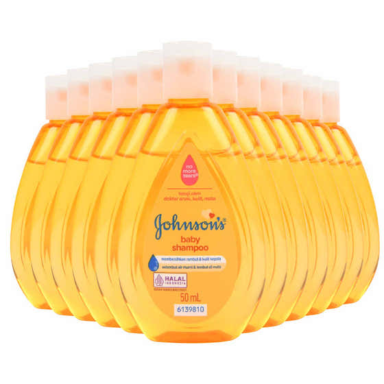 Johnson&#39;s Baby Shampoo, Classic, 50ml - 72 Pack | Johnson &amp; Johnson - Hair Care Wholesale