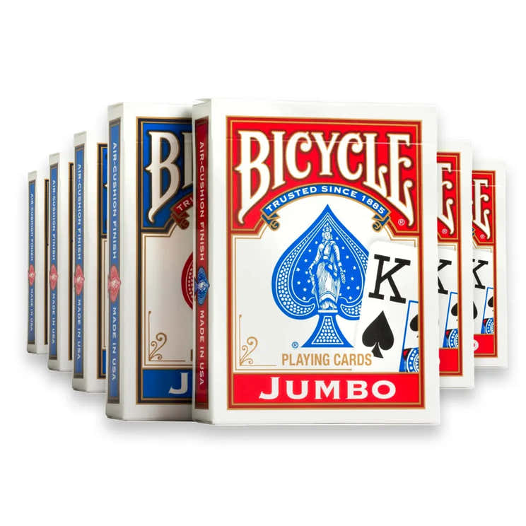 Bicycle Playing Cards Jumbo Index  - 144 Decks | Bicycle - Pre Order