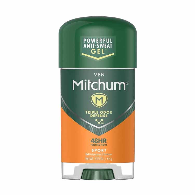 Mitchum Men Clear Gel Antiperspirant Deodorant, Sport  - 2.25 Oz - 240 Pack