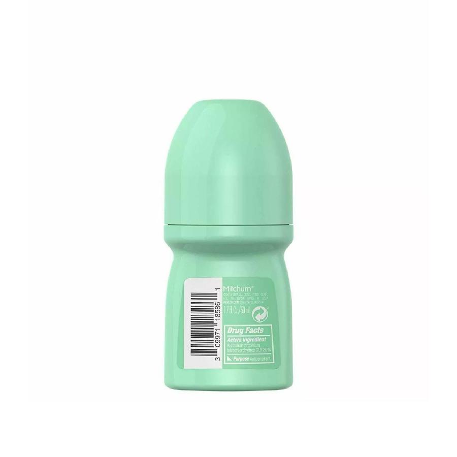 Mitchum Women Invisible Roll-On, Powder Fresh 1.7 oz - 240 Pack