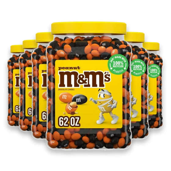 M&amp;M&#39;S - Peanut Milk Chocolate Halloween Candy - 62 Oz - 6 Pack | m&amp;m - Seasonal