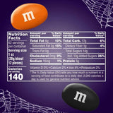 M&M'S - Peanut Milk Chocolate Halloween Candy - 62 Oz - 6 Pack