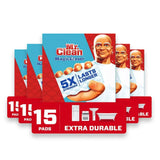 Mr. Clean Magic Eraser Extra Durable Scrubber Sponges (15ct.) - 5 Pack