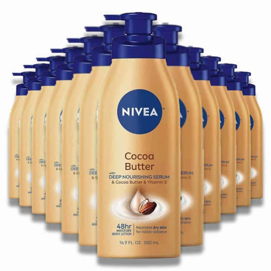 Nivea - Cocoa Butter Body Lotion - 16.9 oz - 12 Pack - Nivea Cocoa Butter Body Lotion - 16.9 oz - 12 Pack Contarmarket | N...
