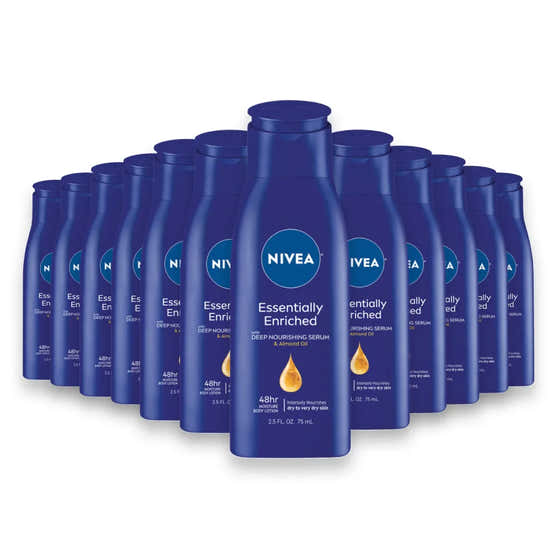 Nivea - Essentially Enriched Body Lotion for Dry SkinFresh - 2.5 Oz - 24 Pack | Nivea - Nivea