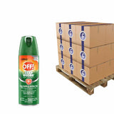 Off Deep Woods Aerosol 6oz, 12 Pack - 100 Cases Pallet