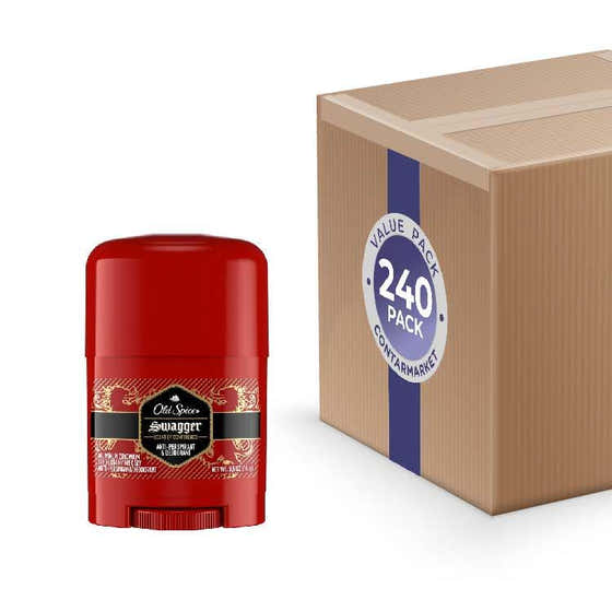 Old Spice Swagger Red Zone Collection Anti-Perpirant &amp; Deodorant,  0.5 oz-  240 pack | Old Spice - Volume Discount