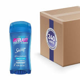Secret Gel Outlast Completely Clean Antiperspirant & Deodorant 2.6 Oz - 240 Pack