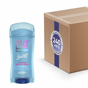 Secret Gel Outlast Protecting Powder Antiperspirant & Deodorant  2.6 Oz -  240 Pack