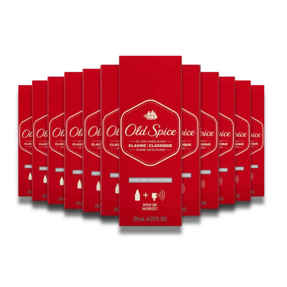 Old Spice - Classic Cologne - 4.25 Oz - 12 Pack - Old Spice Classic Cologne - 4.25 oz, 12 Pack Contarmarket | Old Spice - ...
