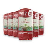 Old Spice -  Men's Fiji with Palm Tree Antiperspirant & Deodorant, Twin Pack - 2.6 Oz - 6 Pack
