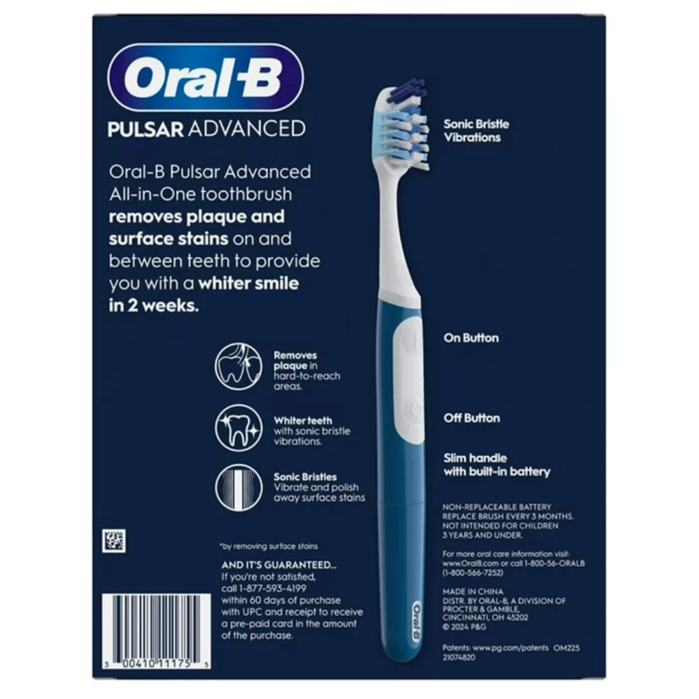 Oral-B - Pulsar Advanced All-in-One Soft Toothbrush - 4 Ct Each