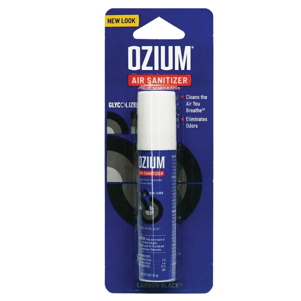 Ozium Air Sanitizer Spray – Carbon Black – 0.8 oz – Pack of 6