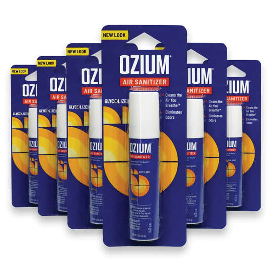 Ozium Air Sanitizer Spray – Citrus – 0.8 oz – Pack of 6 | R.r. Lalena Corp. - member5%