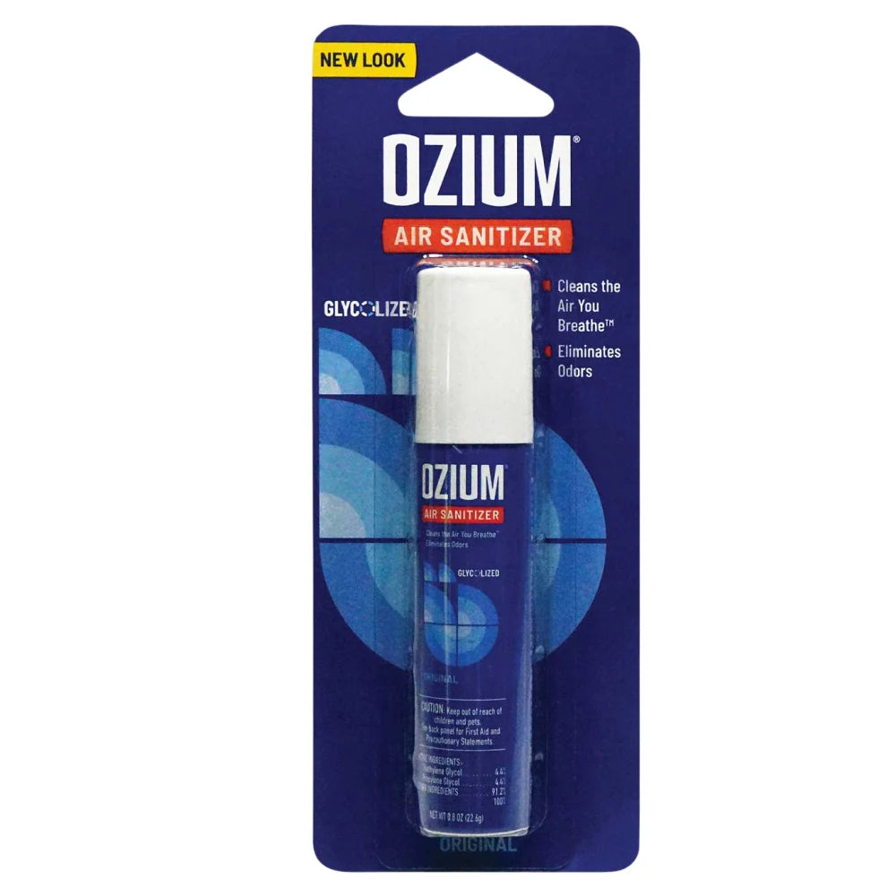 Ozium Air Sanitizer Spray – Original Scent – 0.8 oz – Pack of 6