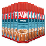 PAM - No-Stick Cooking Spray, Baking Spray Made With Flour - 5 Oz - 12 Pack