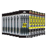 Pilot G2 Retractable Premium Gel Ink Roller Ball Pens, Fine Point, Black Ink 5 ea - 48 Pack