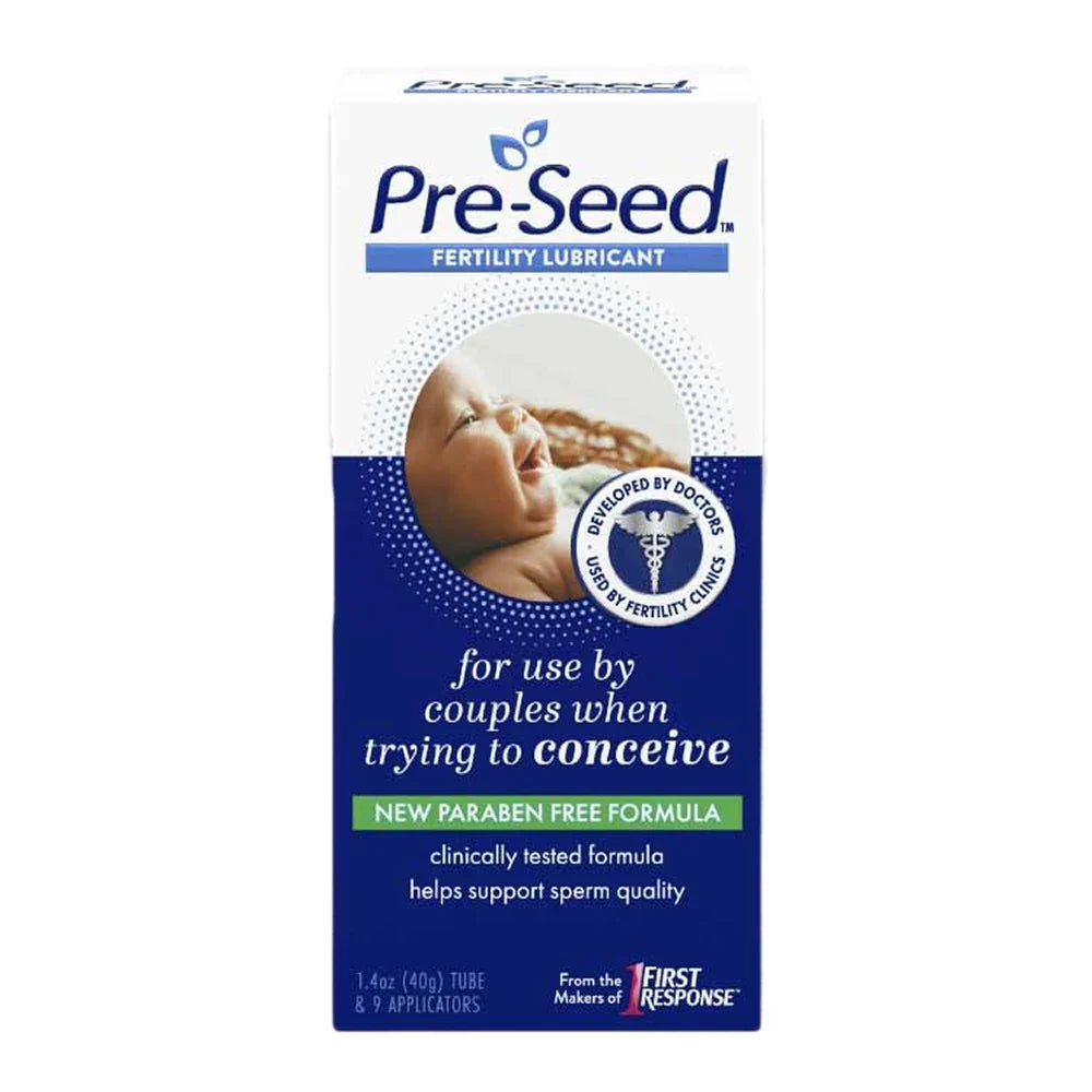 Pre-Seed - Fertility Lubricant, for Use by Couples Trying to Conceive - 1.4 Oz Tube - 9 Applicators Each - 120 Pack