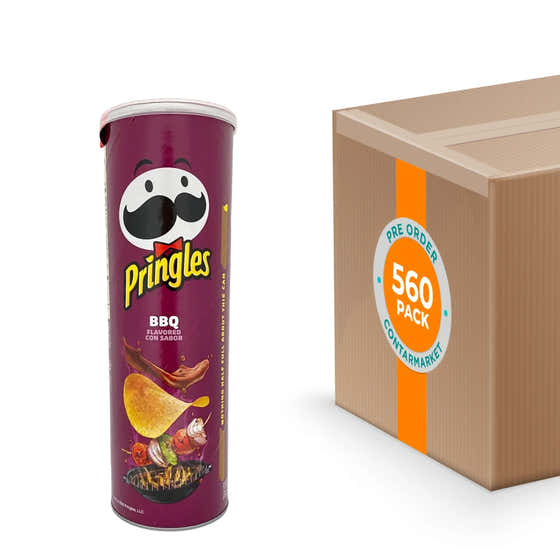 Pringles - Potato Crisps Chips Snack, BBQ - 5.5 Oz - 560 Pack | Pringles - Snacks