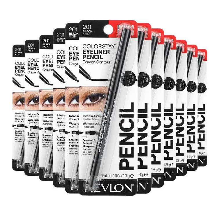 Revlon - Color Stay Eyeliner Pencil, Black [201] - 0.01 Oz - 72 Pack | Revlon - Pre Order